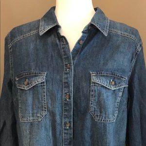 Denim Button Up Shirt